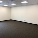 Lake Zurich adhesive company build-out project converting warehouse space to offices. Project included upgraded lights, receptacles, motion sensors, fire alarm, and data.