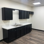 Lake Zurich adhesive company build-out project converting warehouse space to offices. Project included upgraded lights, receptacles, motion sensors, fire alarm, and data.