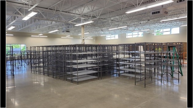Goodwill shop floor