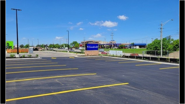 Goodwill monument sign