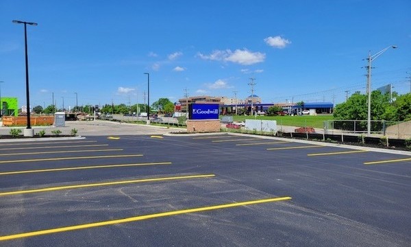 Goodwill monument sign