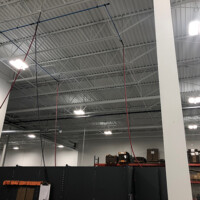 Lighting in a new construction at Schaff Piano