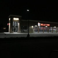 Parking lot Lighting at Belle Tire