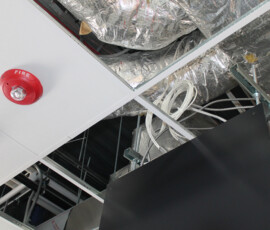 A new fire alarm installation at Guzman y Gomez
