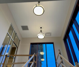 Woodstock Courthouse lighting