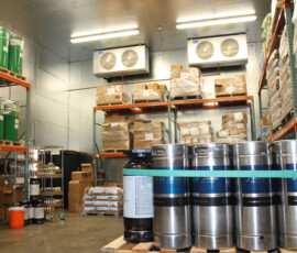 Renovation and equipment connection at Phase 3 Brewing